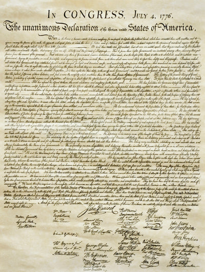The Declaration that shaped the world.