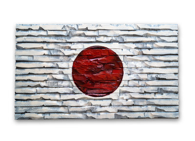 Japanese Wood flag