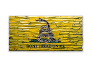 Gadsden "Dont Tread On Me" hand carved banner