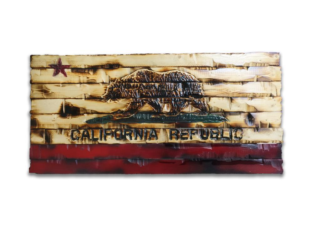 Wood american flag -THE LEGACY FLAG