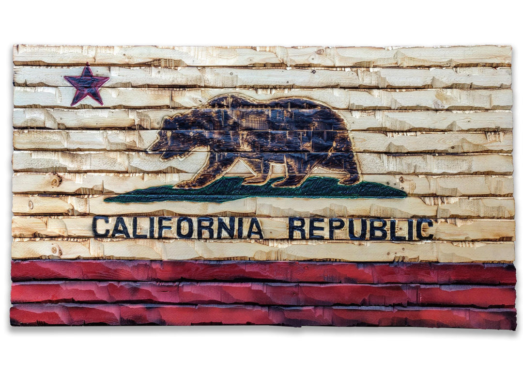 Wood american flag -THE LEGACY FLAG