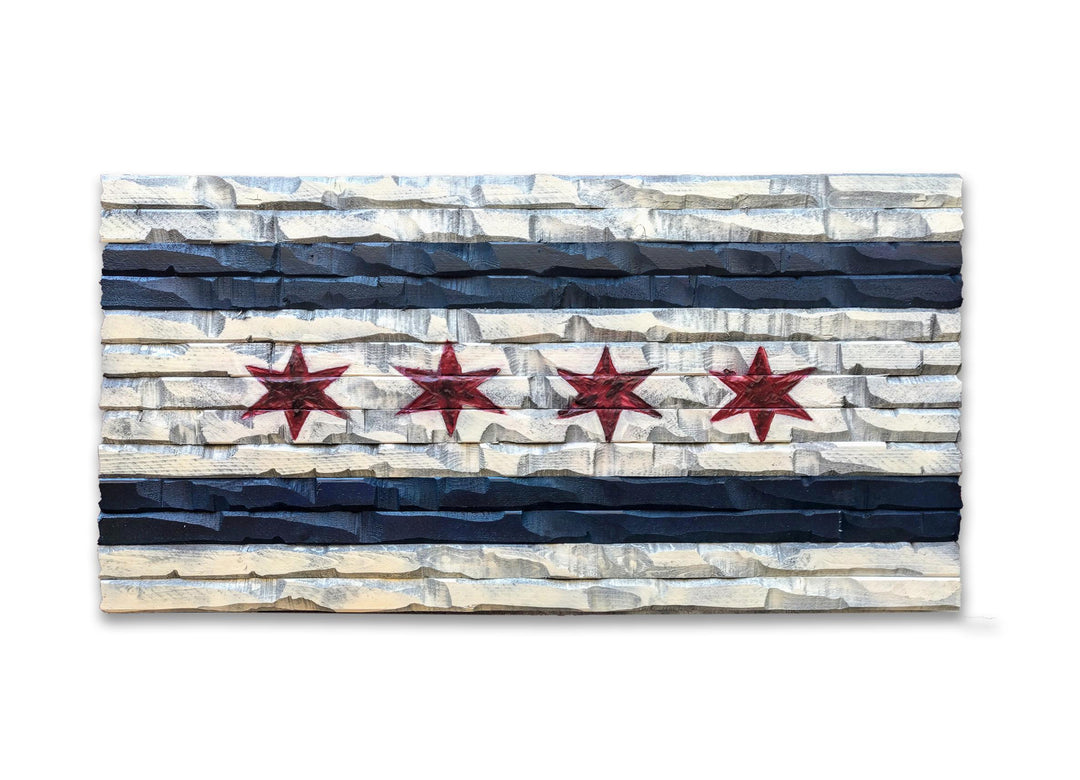 Wood american flag -THE LEGACY FLAG