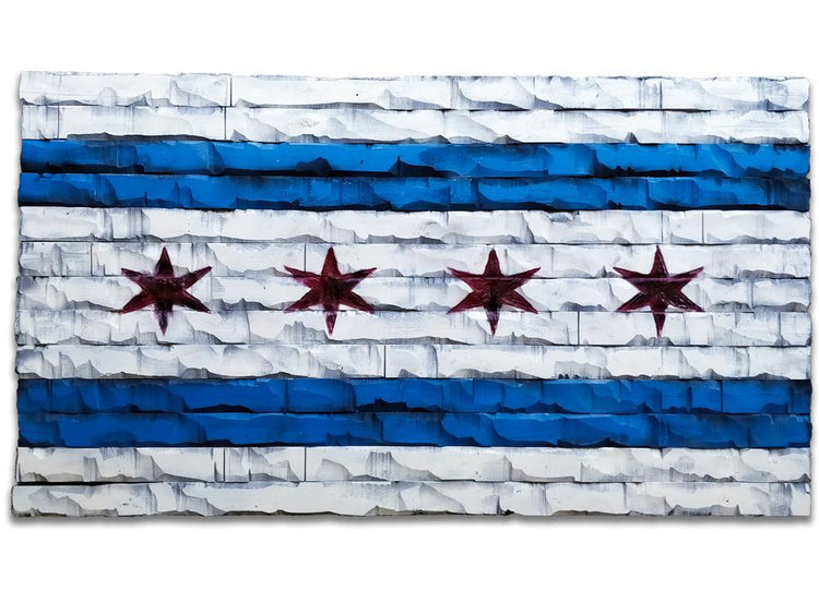 Wood american flag -THE LEGACY FLAG