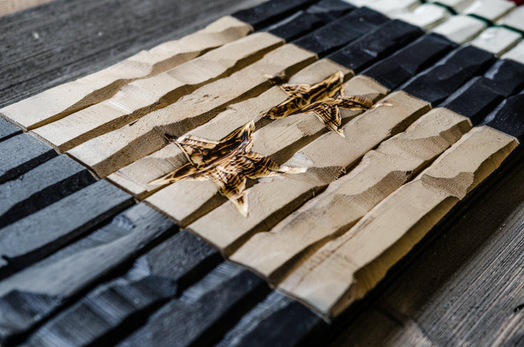 Wood american flag -THE LEGACY FLAG