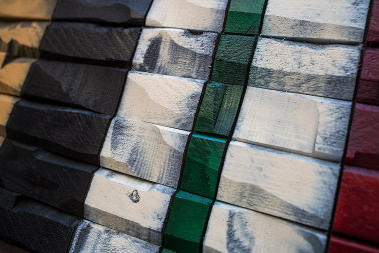 Wood american flag -THE LEGACY FLAG