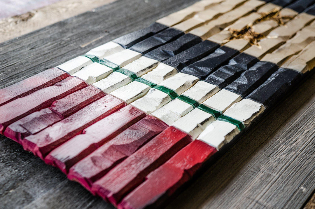 Wood american flag -THE LEGACY FLAG