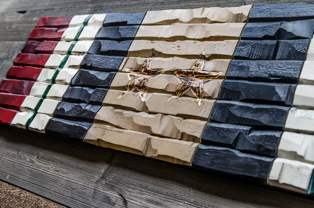 Wood american flag -THE LEGACY FLAG