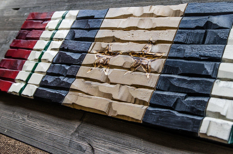 Wood american flag -THE LEGACY FLAG