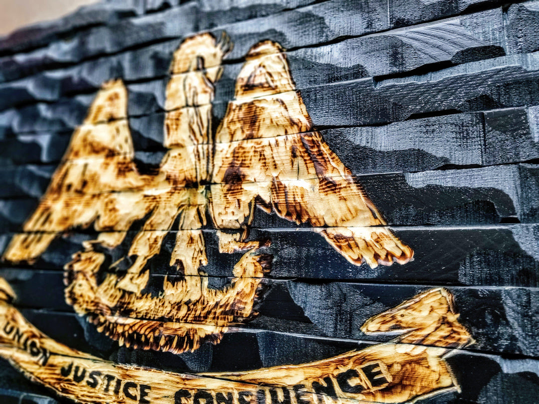 Wood american flag -THE LEGACY FLAG