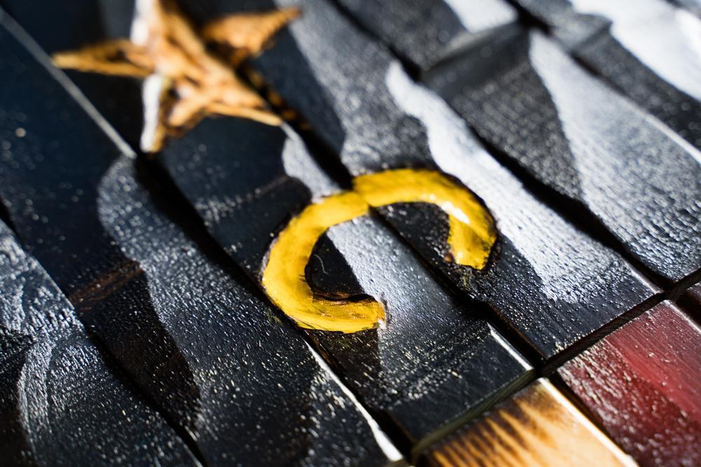 Wood american flag -THE LEGACY FLAG