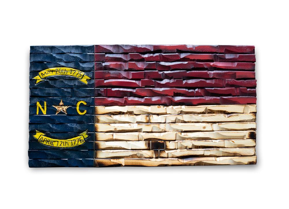 Wood american flag -THE LEGACY FLAG