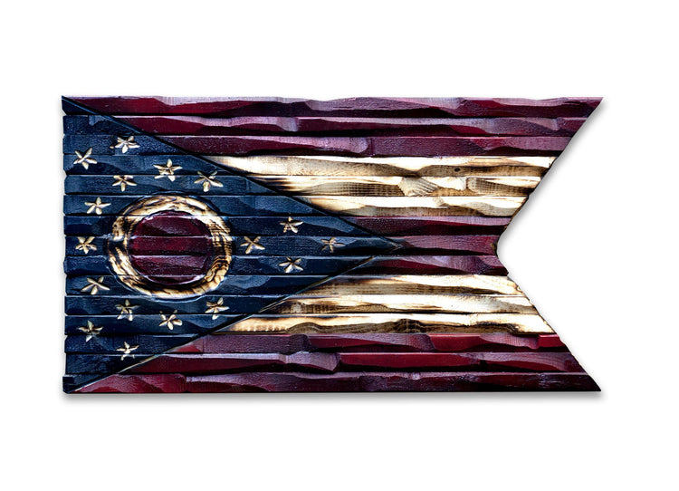 Wood american flag -THE LEGACY FLAG