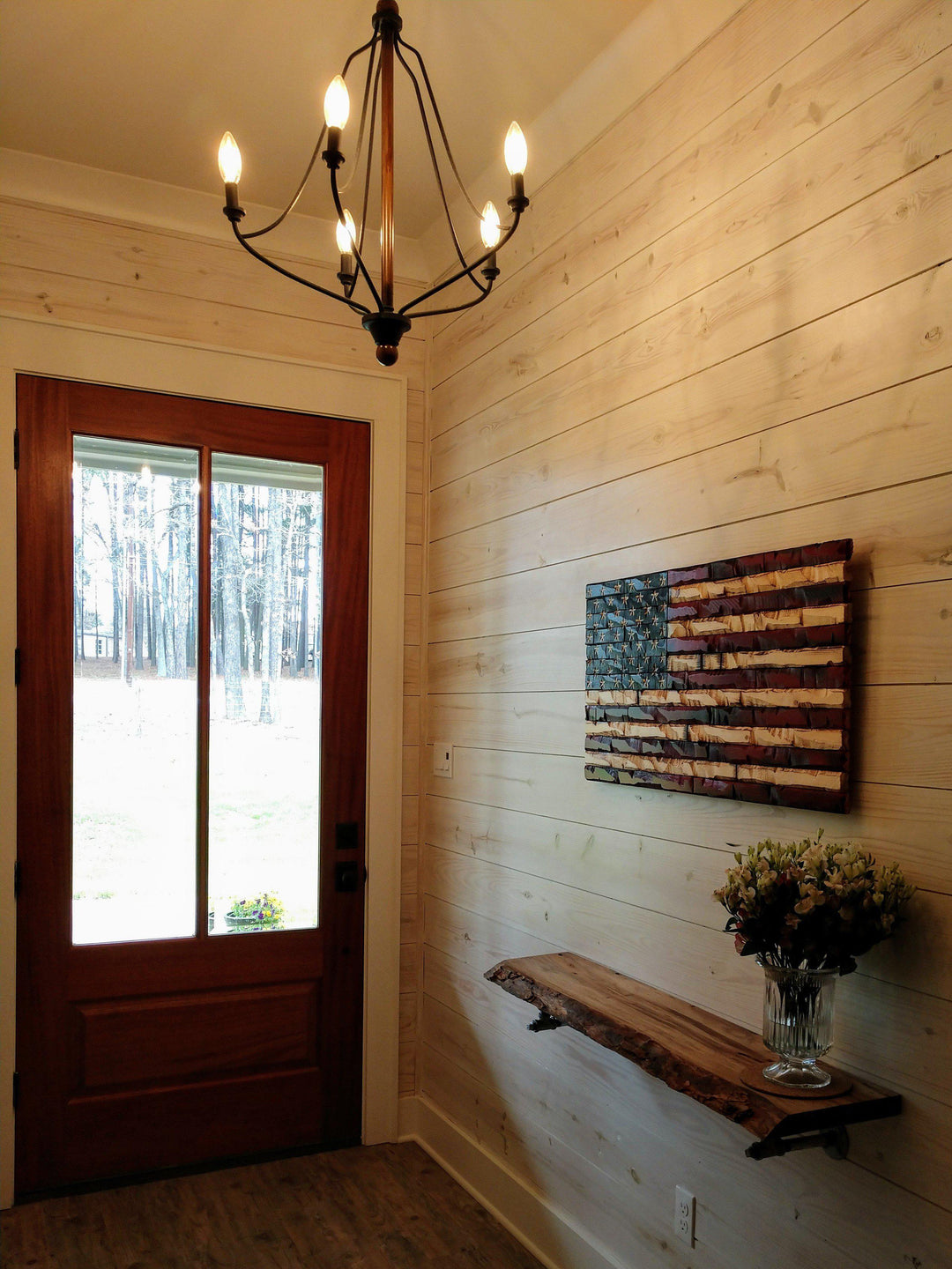 Wood american flag -THE LEGACY FLAG