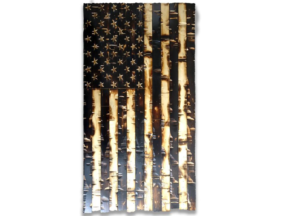 Wood american flag -THE LEGACY FLAG