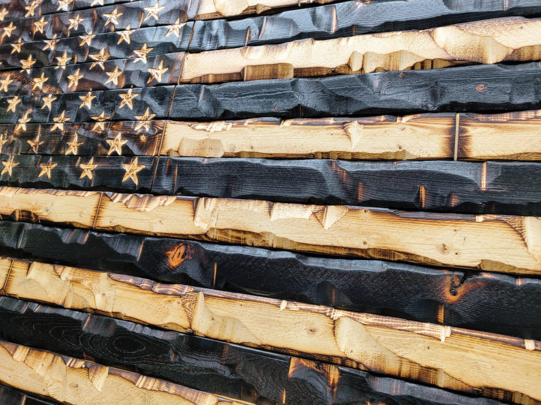 Wood american flag -THE LEGACY FLAG