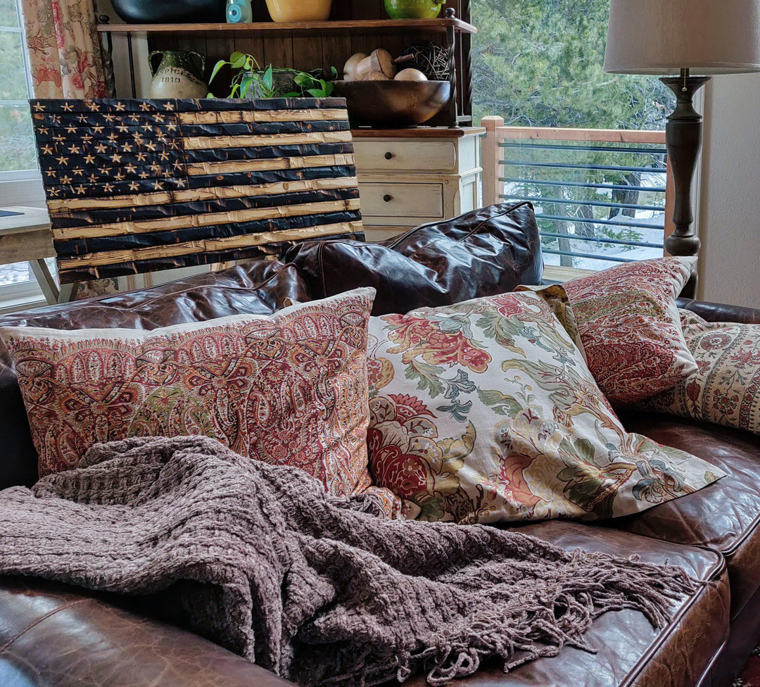 Wood american flag -THE LEGACY FLAG