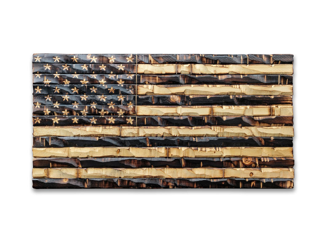 Wood american flag -THE LEGACY FLAG