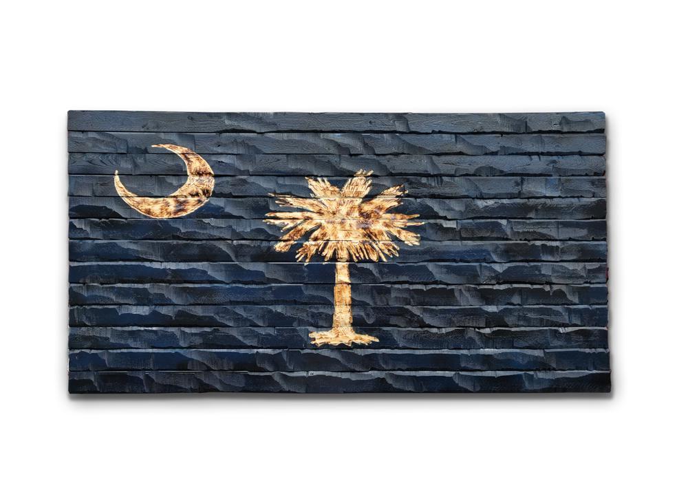 Wood american flag -THE LEGACY FLAG