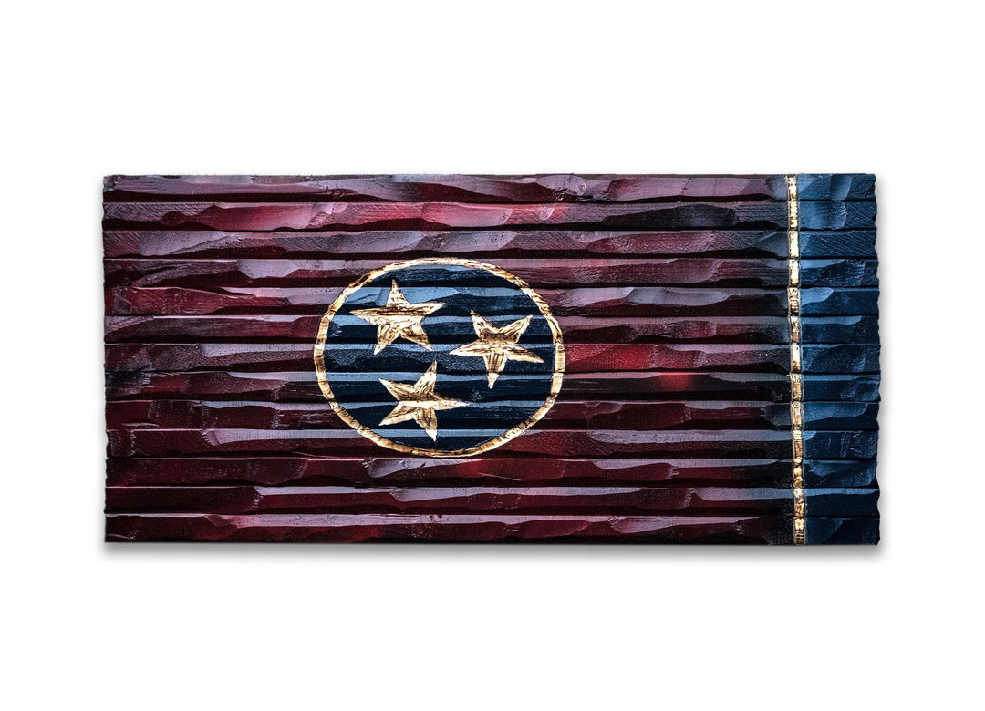 Wood american flag -THE LEGACY FLAG