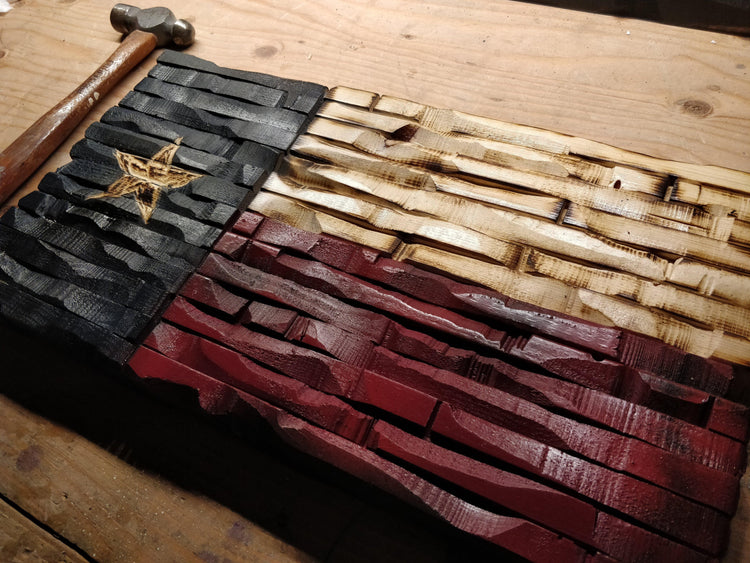 Wood american flag -THE LEGACY FLAG