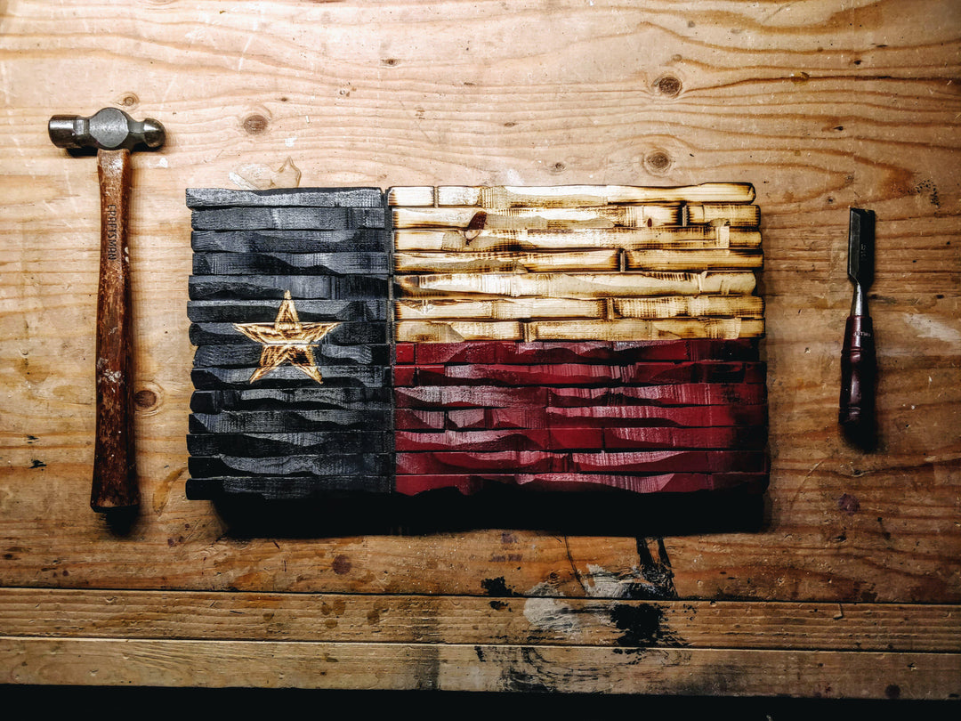 Wood american flag -THE LEGACY FLAG