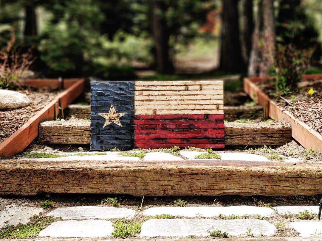 Wood american flag -THE LEGACY FLAG