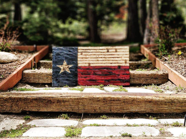 Wood american flag -THE LEGACY FLAG
