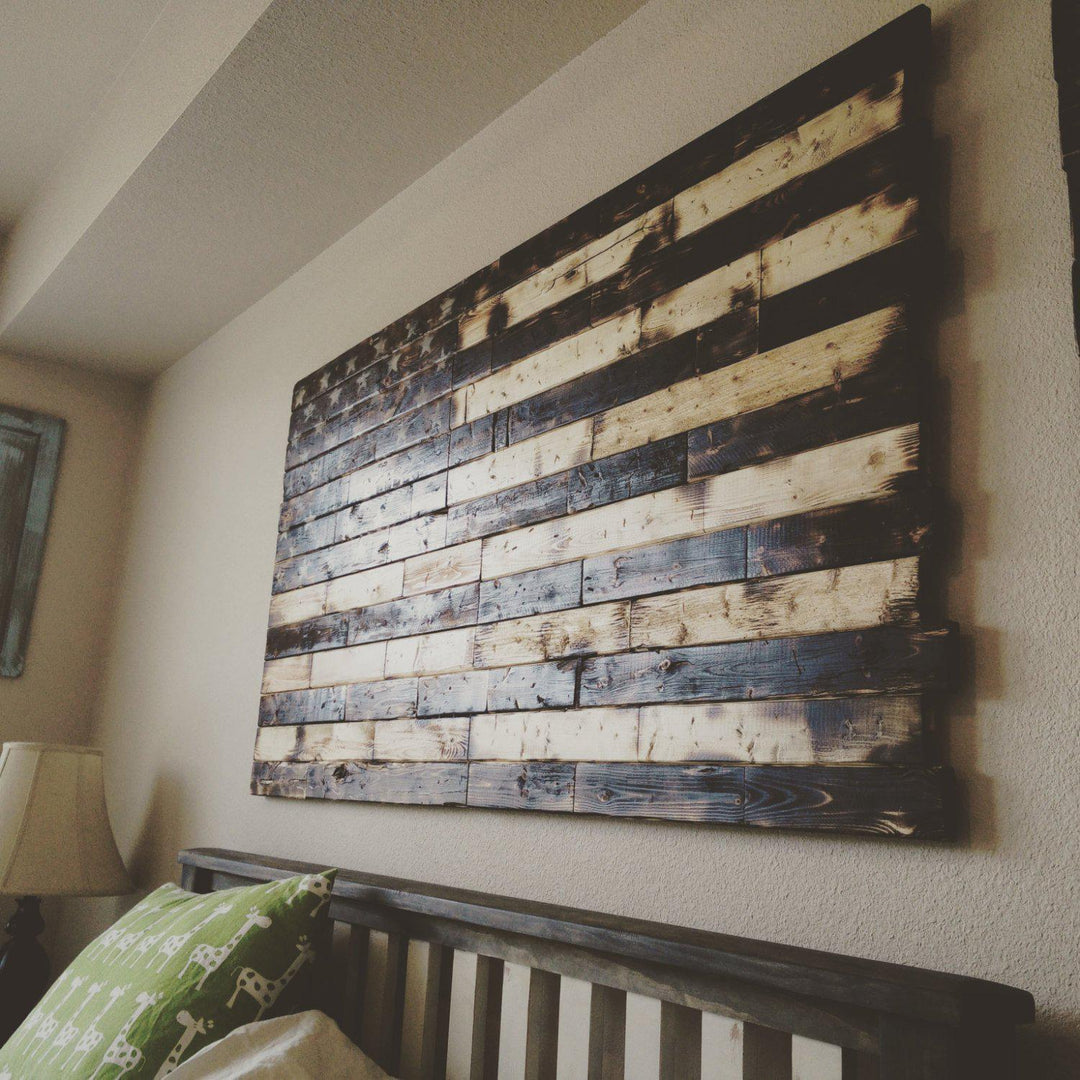 Wood american flag -THE LEGACY FLAG