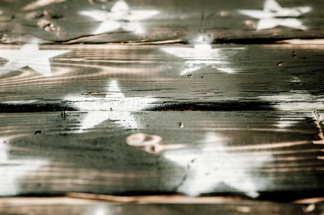 Wood american flag -THE LEGACY FLAG