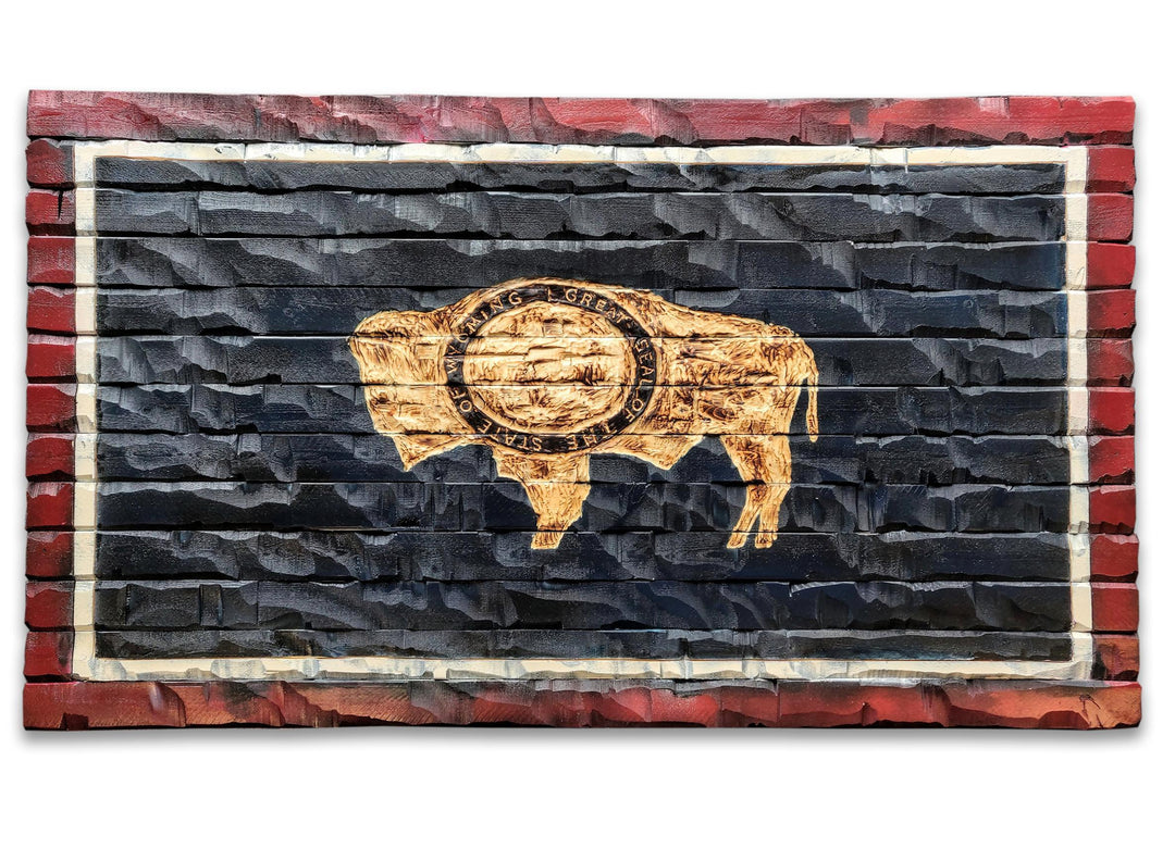 Wood american flag -THE LEGACY FLAG